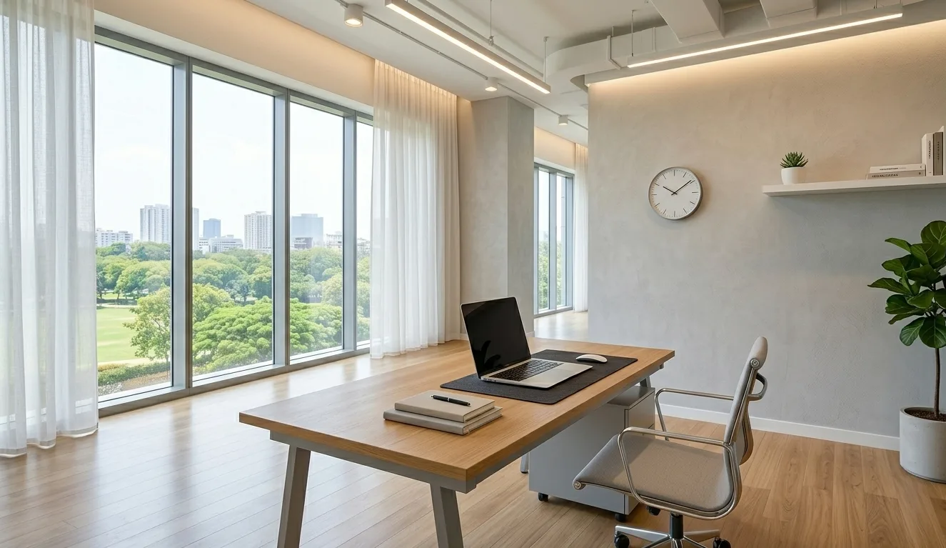 Bright Executive Minimal Office
