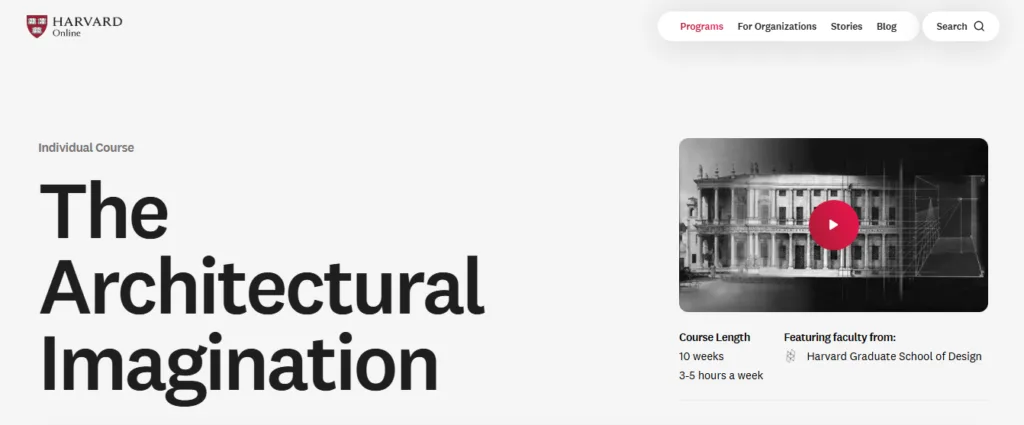 The Architectural Imagination — Harvard University