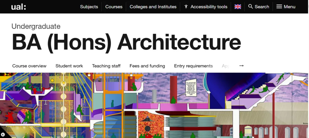 BA (Hons) Architecture — Central Saint Martins, University of the Arts London