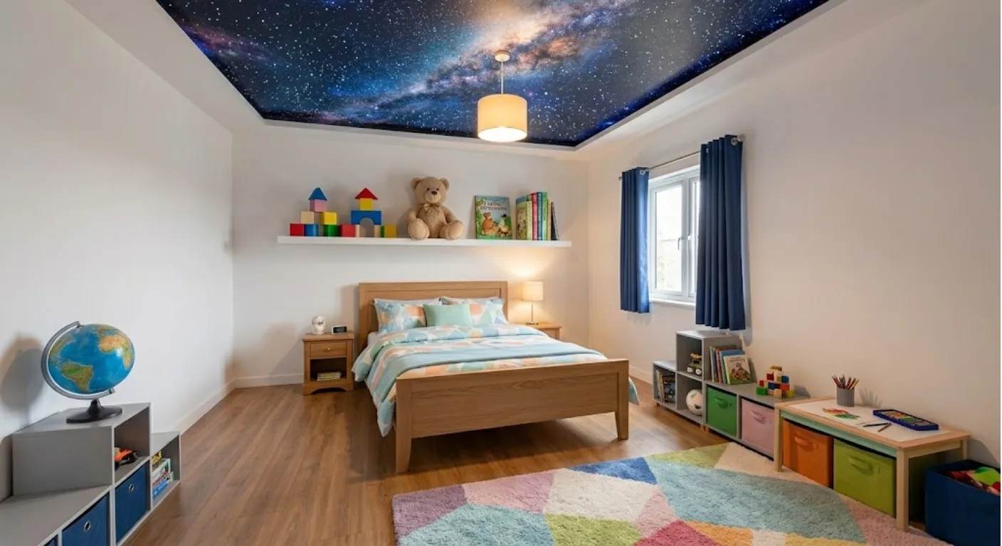 Creative Galaxy Theme Kids Space