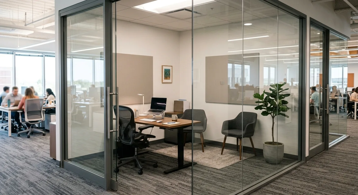 Modern Glass Office Interior Design