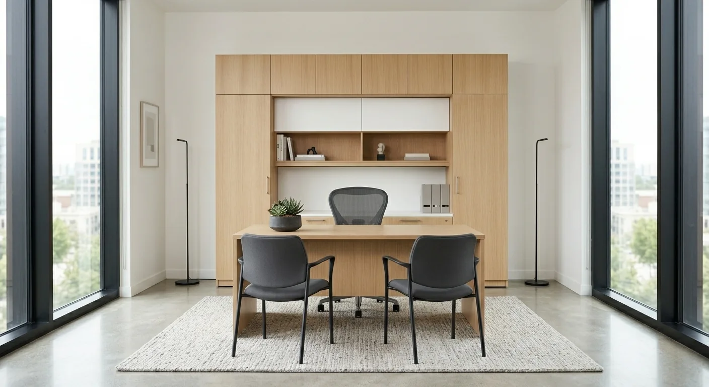 Modern Minimalist Office Interior