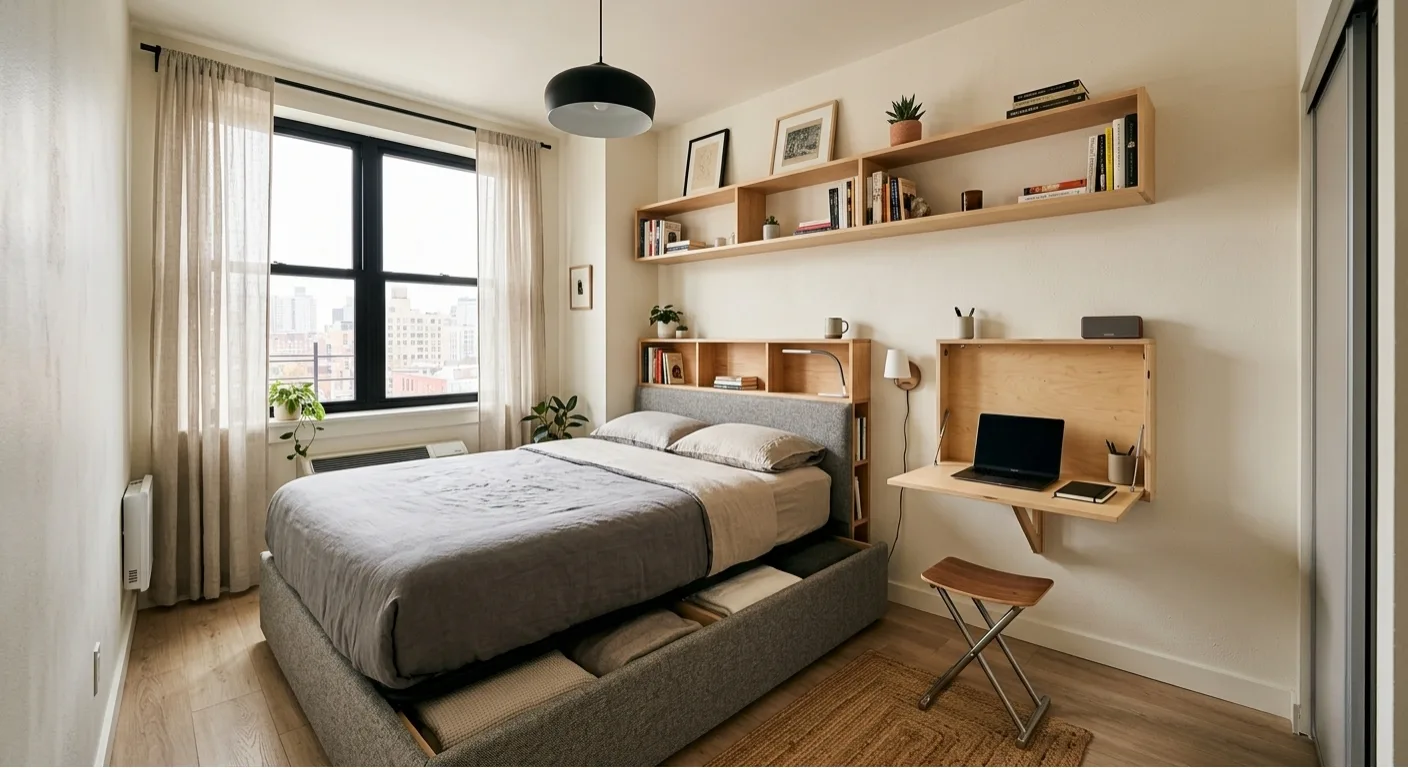 Small Space Bedroom Design Ideas