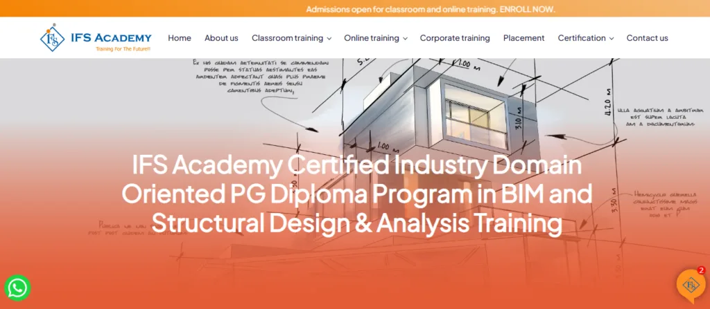 PG Diploma Program in BIM and Structural Design & Analysis by IFS Academy