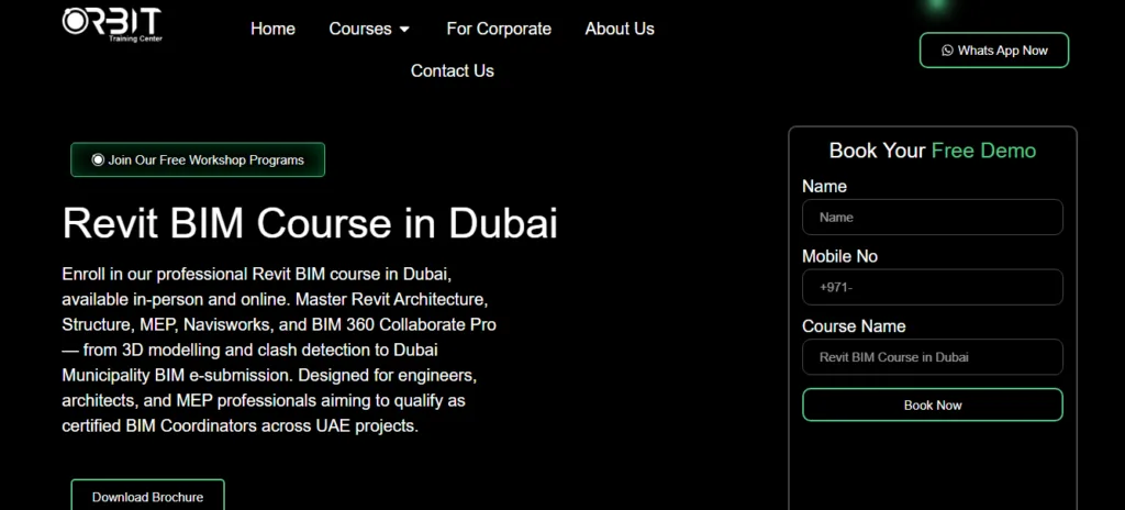 Orbit Training Centre’s Revit BIM Course