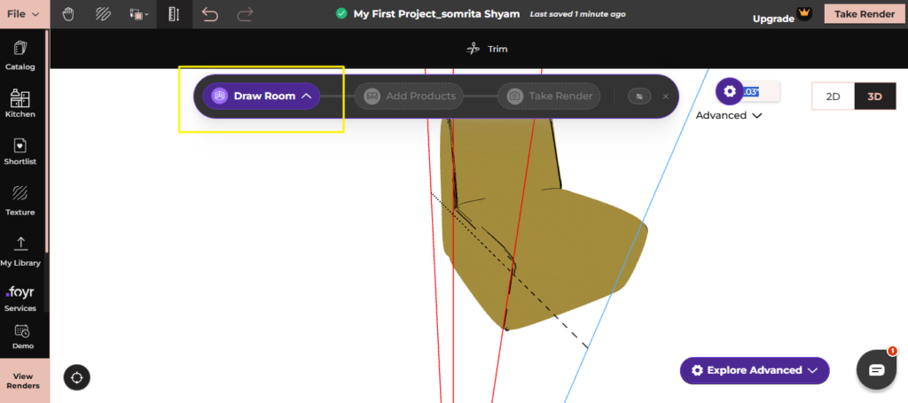 Foyr Neo Interface