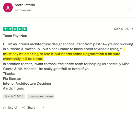 Review for Foyr Neo