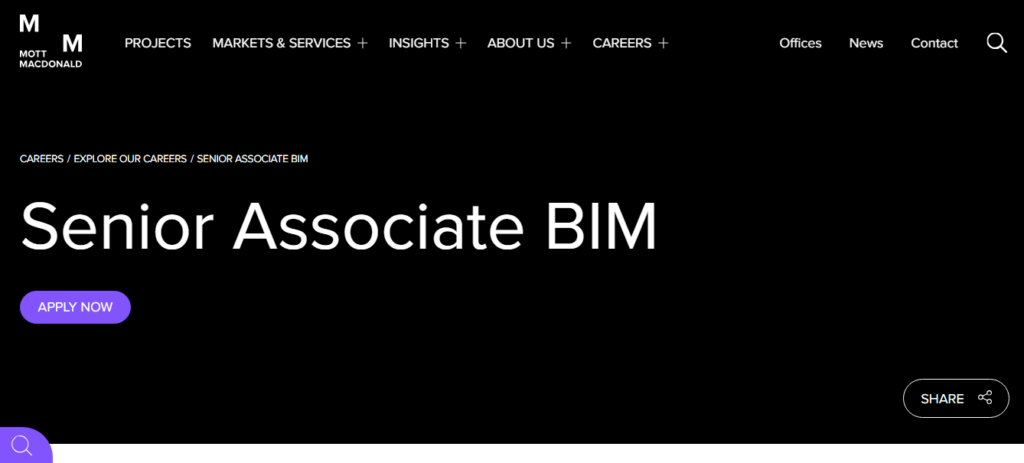 Senior Associate BIM  at Mott MacDonald