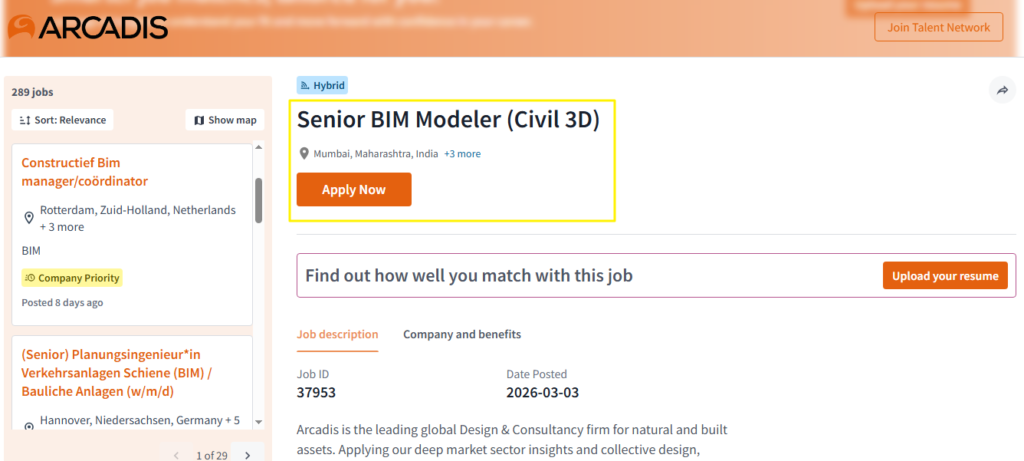 Associate Principal BIM Modeler at Arcadis 