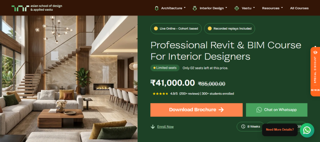  Professional Revit & BIM Course for Interior Designers